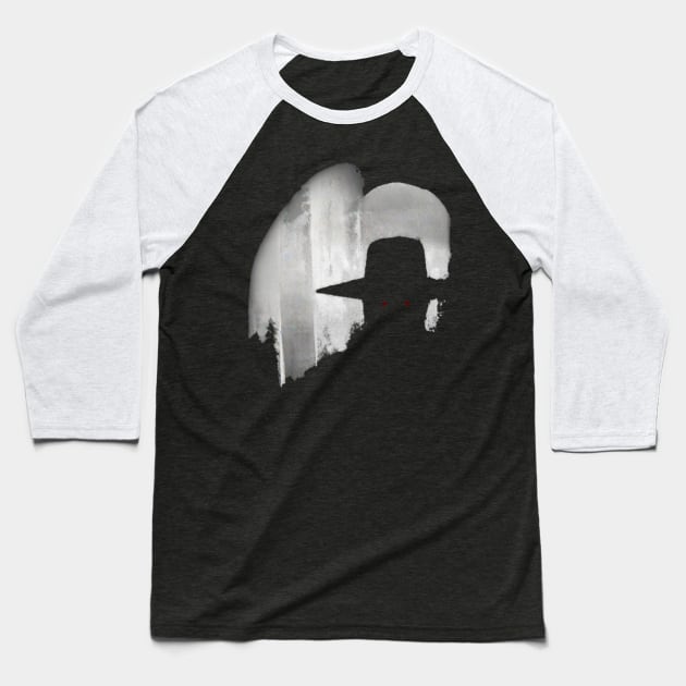 hatman - have you seen him? Baseball T-Shirt by INLE Designs